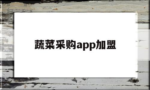 蔬菜采购app加盟(蔬菜采购app哪个好),蔬菜采购app加盟,信息,视频,微信,第1张 蔬菜采购app加盟(蔬菜采购app哪个好),蔬菜采购app加盟(蔬菜采购app哪个好),蔬菜采购app加盟,信息,视频,微信,第1张
