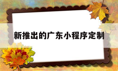 新推出的广东小程序定制(广东小程序开发公司哪里强),新推出的广东小程序定制(广东小程序开发公司哪里强),新推出的广东小程序定制,信息,模板,微信,第1张