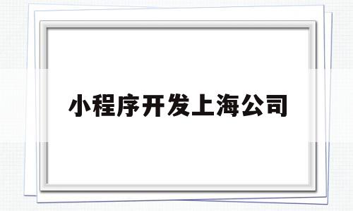 小程序开发上海公司(小程序开发有限公司),小程序开发上海公司(小程序开发有限公司),小程序开发上海公司,营销,科技,投资,第1张