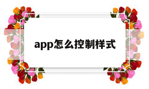 app怎么控制样式(app怎么控制样式不变),app怎么控制样式(app怎么控制样式不变),app怎么控制样式,微信,app,支付宝,第1张
