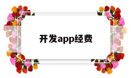 开发app经费(app开发的费用),开发app经费(app开发的费用),开发app经费,信息,百度,视频,第1张