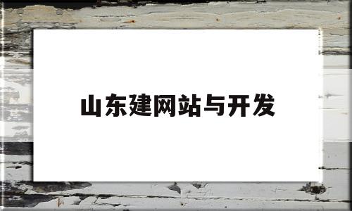 山东建网站与开发(山东知名网站建设平台)