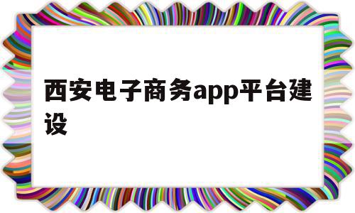 西安电子商务app平台建设(西安电子化服务平台)