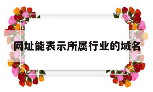 网址能表示所属行业的域名(网址能表示所属行业的域名嘛),网址能表示所属行业的域名(网址能表示所属行业的域名嘛),网址能表示所属行业的域名,营销,浏览器,部位,第1张