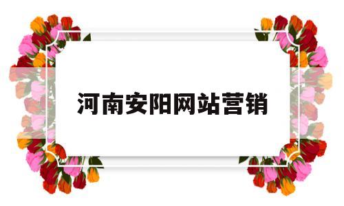 河南安阳网站营销(安阳网站建设地址)