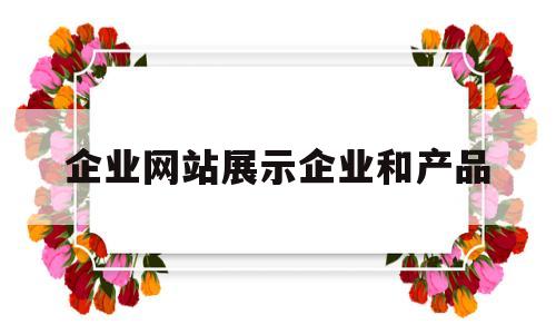 企业网站展示企业和产品(企业网站的宣传功能体现在),企业网站展示企业和产品(企业网站的宣传功能体现在),企业网站展示企业和产品,信息,文章,营销,第1张