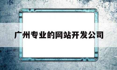 广州专业的网站开发公司(广州做网站的公司),广州专业的网站开发公司(广州做网站的公司),广州专业的网站开发公司,第1张